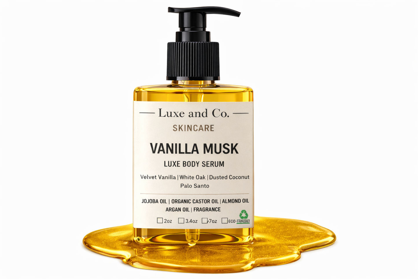 Men’s Beard & Body Serum Flight – Full Size 4 Piece Set