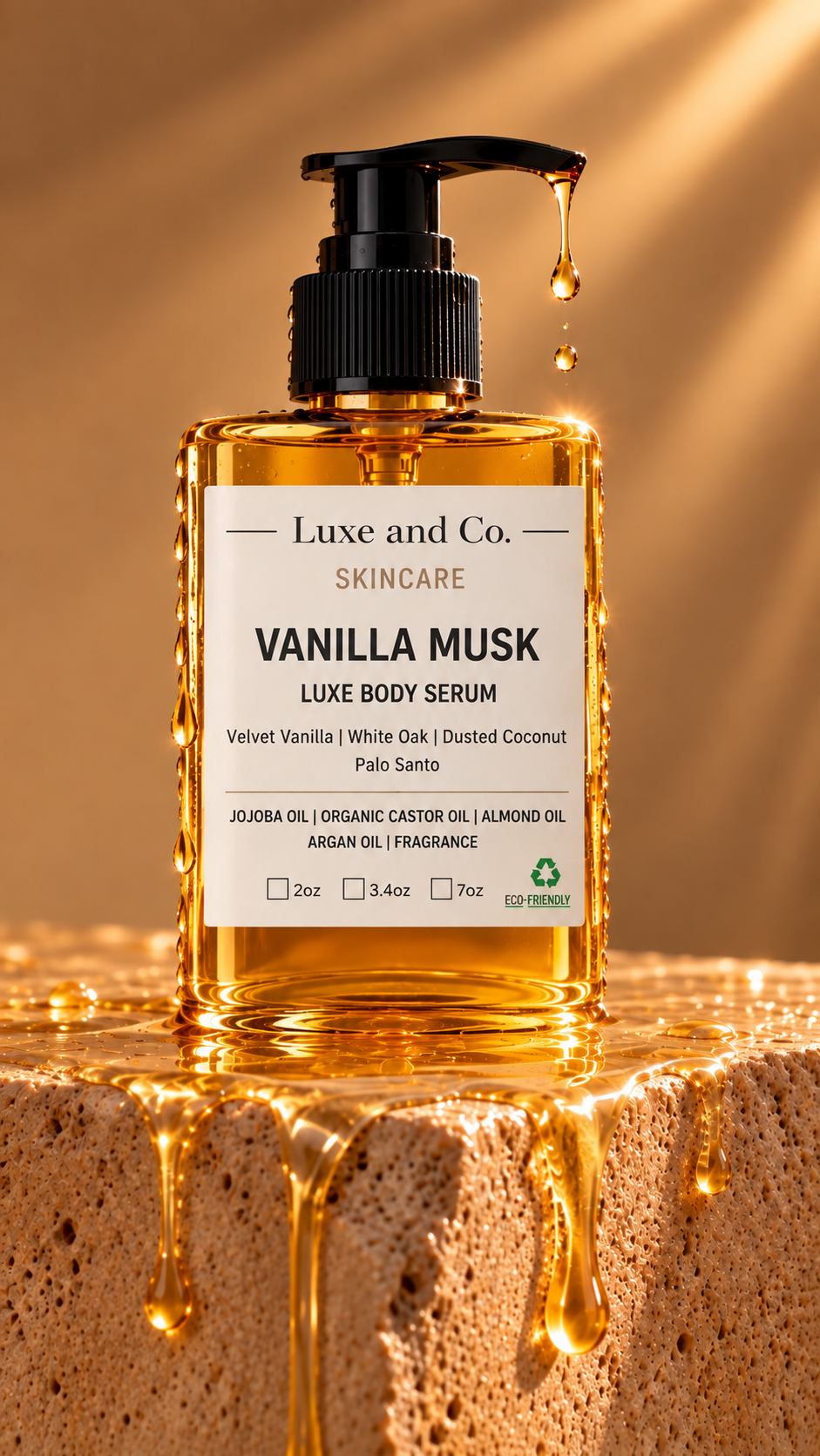 Vanilla Musk Luxe Body Serum