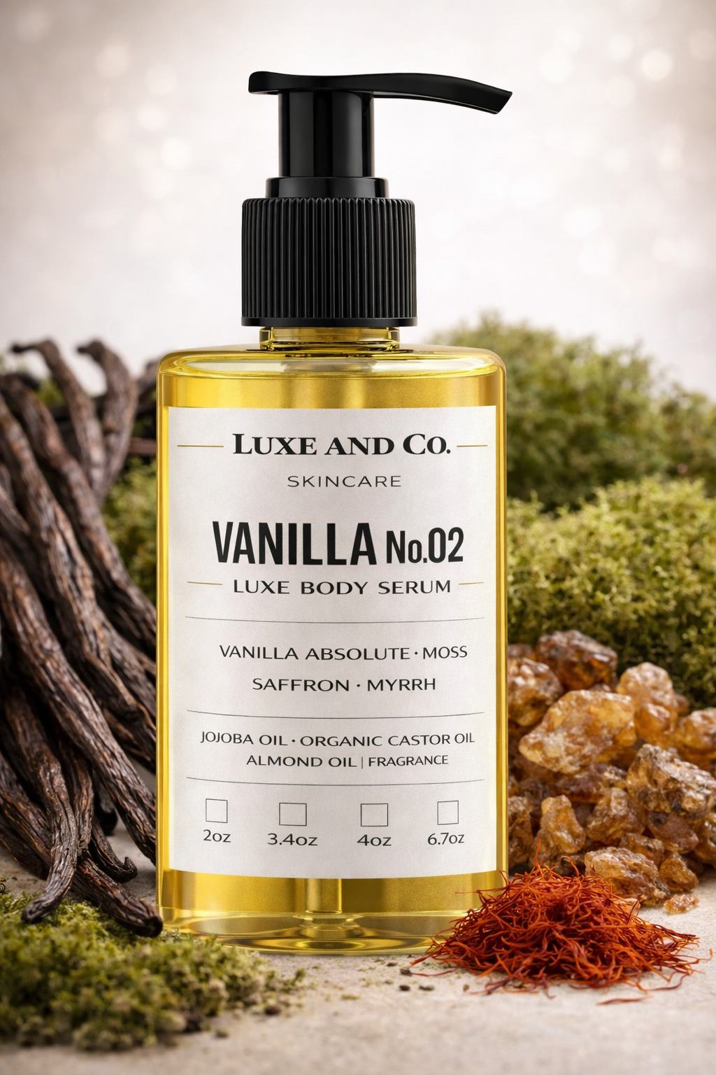 Vanilla No. 02 Luxe Body Serum ~ LIMITED RELEASE ~ Private Reserves Collection