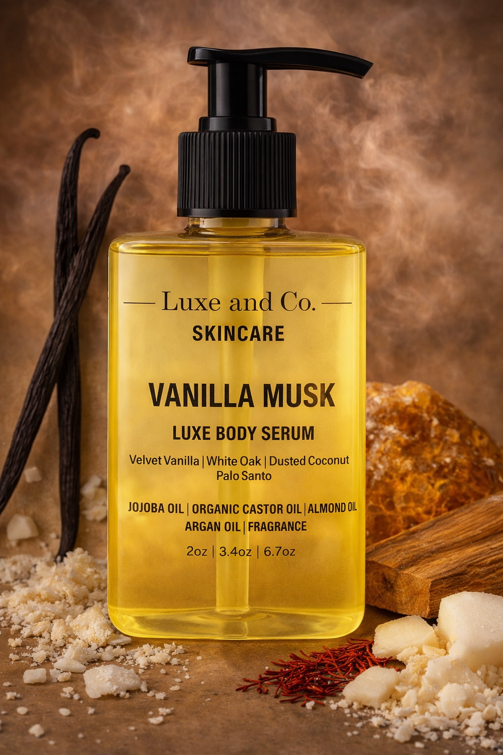 VANILLA LUXE TASTINGS™ FLIGHT ~ 3 Full Size Vanillas