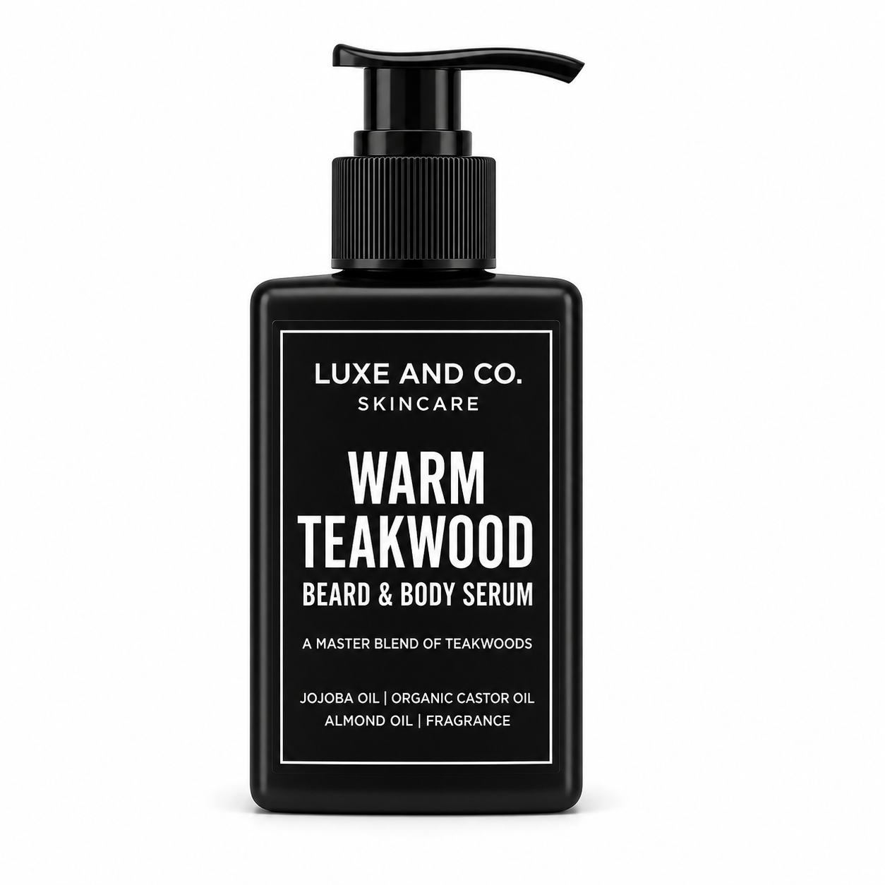 Warm Teakwood Beard & Body Serum
