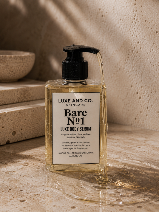 Bare Nº1 Luxe Body Serum  -  FRAGRANCE FREE - For Extremely Sensitive Skin