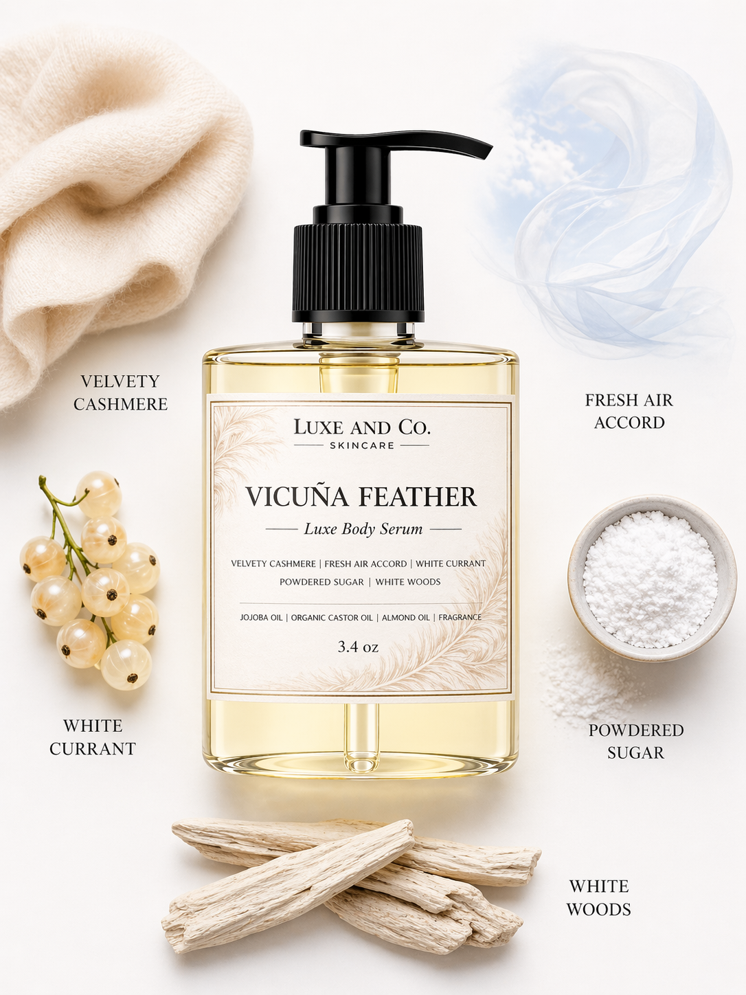 Vicuña Feather Luxe Body Serum | Material House Collection ~ LIMITED RELEASE