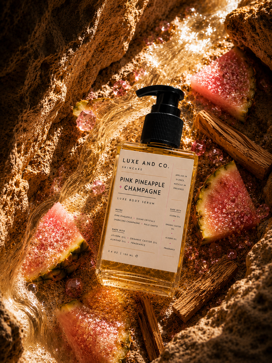 Pink Pineapple + Champagne Luxe Body Serum