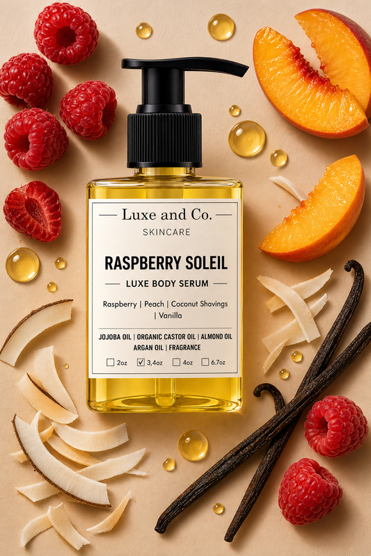 Raspberry Soleil Luxe Body Serum
