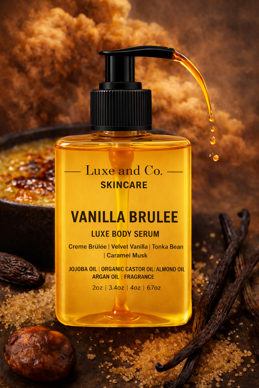 VANILLA LUXE TASTINGS™ FLIGHT ~ 3 Full Size Vanillas